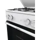 Gorenje GG5A14WJ gáztűzhely, elektromos szikragyújtás, 70L, fém dísztető, 50x59.4x85cm 