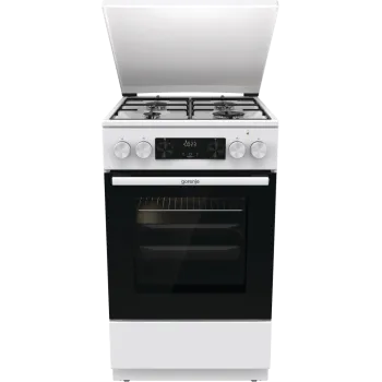 Gorenje GK5C42WJ kombinált tűzhely digitális programórával, fém dísztetővel, 50x59.4x85 cm