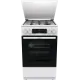 Gorenje GK5C42WJ kombinált tűzhely digitális programórával, fém dísztetővel, 50x59.4x85 cm