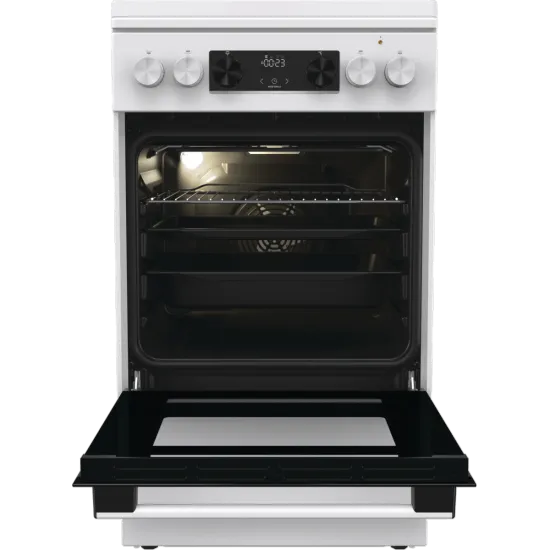 Gorenje GK5C42WJ kombinált tűzhely digitális programórával, fém dísztetővel, 50x59.4x85 cm