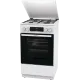 Gorenje GK5C42WJ kombinált tűzhely digitális programórával, fém dísztetővel, 50x59.4x85 cm