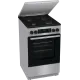 Gorenje GK5C42SJ kombinált tűzhely digitális programórával, fém dísztetővel, 62L, szürke 50x59.4x85 cm