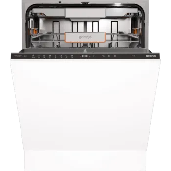 Gorenje GV663B65 teljesen beépíthető mosogatógép, Power Drive inverter motor, 3 kosár, 16 teríték, automatikus ajtónyitás, 59.8x55.5x81.6 cm