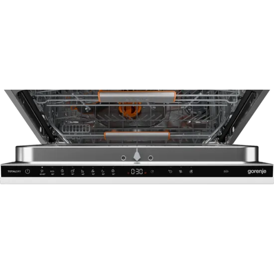 Gorenje GV673B65 teljesen beépíthető mosogatógép, Power Drive inverter motor, 3 kosár, 16 teríték, automatikus ajtónyitás, 59.8x55.5x81.6 cm