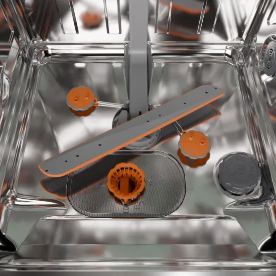 Gorenje GV673B65 teljesen beépíthető mosogatógép, Power Drive inverter motor, 3 kosár, 16 teríték, automatikus ajtónyitás, 59.8x55.5x81.6 cm