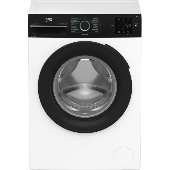 Beko BM3WFSU39413WPBB1 elöltöltős mosógép, 9kg, gőz, inverter motor, 60x54.6x84.5 cm 