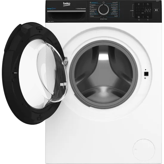 Beko BM3WFSU39413WPBB1 elöltöltős mosógép, 9kg, gőz, inverter motor, 60x54.6x84.5 cm 