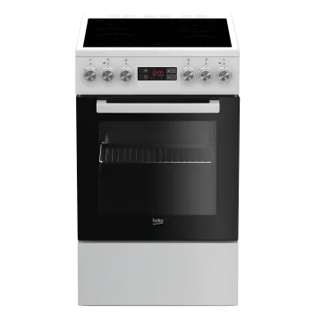 Beko FSM57300GW kerámialapos tűzhely, 55L, 50x60x85 cm 