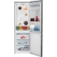 Beko RCSA330K40 SN alulfagyasztós kombinált hűtőszekrény,ezüst szín, 205/95L, 59.5x59.2x185.1 cm 