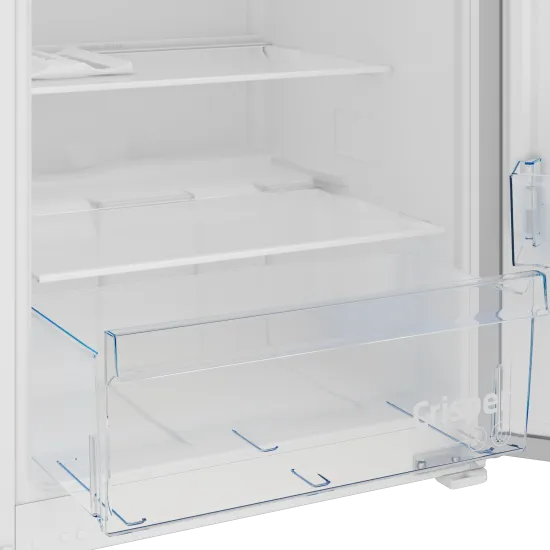 Beko BSSA210K4SN beépíthető egyajtós hűtőszekrény fagyasztóval, 121.5cm magas, 156/19L, 54x54.5x121.5 cm 