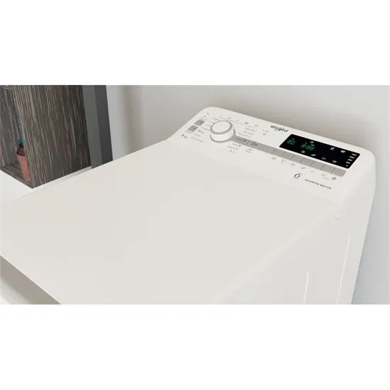 Whirlpool TDLR 7231BS EU felültöltős mosógép,7kg,40x60x90cm, inverter motor