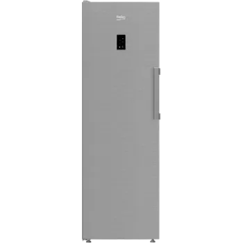 Beko B3RMFNE314XB No Frost fagyasztószekrény, inverteres kompresszor, 286L, vágott ezüst szín, 59.7x70.9x186.5 cm 