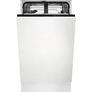 Electrolux EEA12100L teljesen beépíthető 9 terítékes keskeny mosogatógép,44.6x55x81.8cm