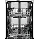 Electrolux EEA12100L teljesen beépíthető 9 terítékes keskeny mosogatógép,44.6x55x81.8cm