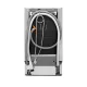 Electrolux EEM43200L teljesen beépíthető keskeny mosogatógép,10 teríték,44.6x55x81.8cm