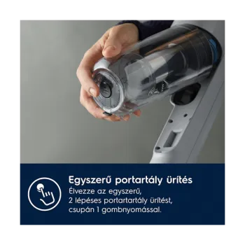 Electrolux EP71AB14UG vezeték nélküli álló porszívó, városi szürke szín 