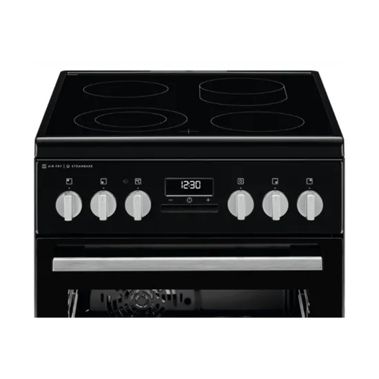 Electrolux LKR564275K kerámialapos tűzhely, 58L, 50x60x85.8 cm, fekete 