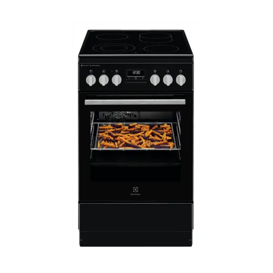 Electrolux LKR564275K kerámialapos tűzhely, 58L, 50x60x85.8 cm, fekete 