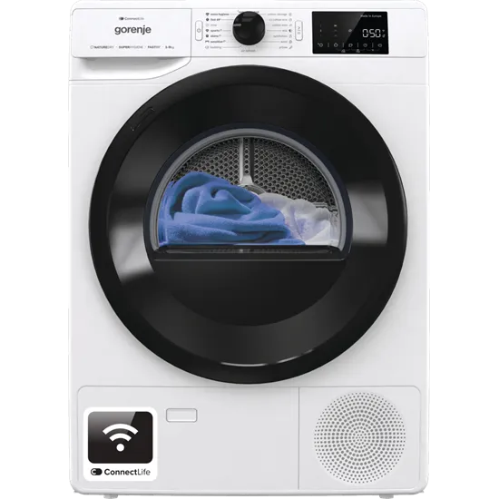 Gorenje DPNE92/GNLWIFI hőszivattyús szárítógép,9kg, Wifi, 60x62.5x85cm 