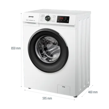 Gorenje WNS84A2TWIFI elöltöltős mosógép,inverter motor,gőzfunkció,8kg, 60x54.5x85cm