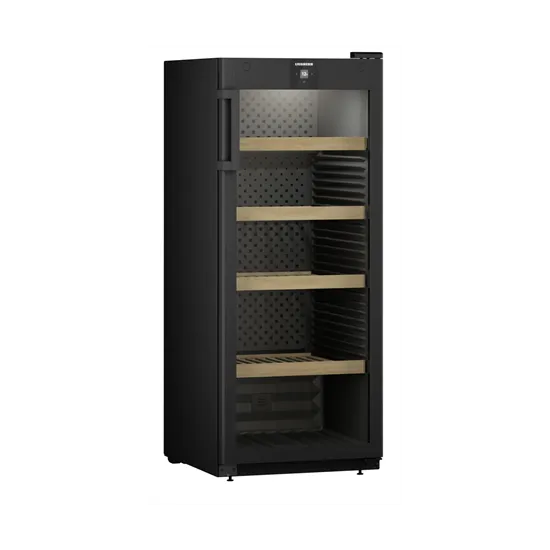 Liebherr WPBL 4601 borhűtő, 166 palackos, 59.7x76.3x148.4 cm, fekete 
