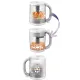 Philips SCF883/01 Avent 4 az 1 ben 400W turmixgép, párolja, turmixolja, fagyassza le, majd melegítse fel az otthon elkészített ételeit egyetlen kehelyben