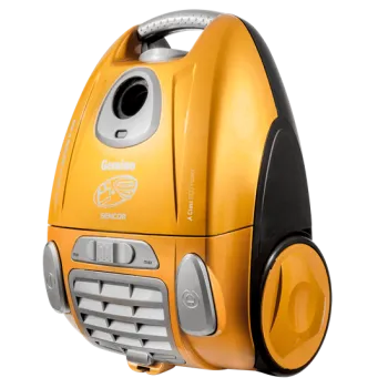Sencor SVC900EUE3 porzsákos és porzsák nélküli porszívó,700W, fekete/sárga