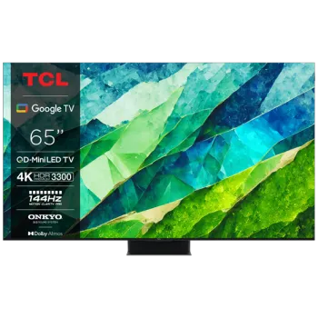 TCL 65C855 4K UHD QD-Mini LED GOOGLE Smart TV,65",165.1cm