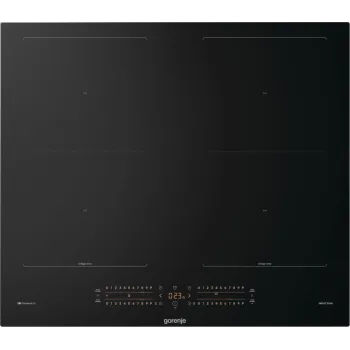 Gorenje GI6442BSCWF beépíthető indukciós kerámialap Bridge összekapcsolható főzőzónával, 59.5x52x5.4 cm, fekete 