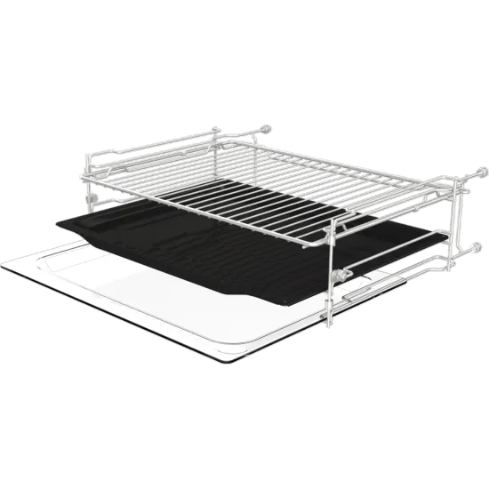 Gorenje BCM4058B beépíthető kompakt gőzpároló és kombinált sütő, WIFI, 59.5x54.6x45.5 cm, fekete 