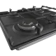 Gorenje GW641BFB beépíthető gáz főzőlap, fekete, 60x52x13 cm, wok gázégővel 