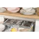 Gorenje GV643D90 teljesen beépíthető mosogatógép, 16 terítékes, 3 kosár, automatikus ajtónyitás, 59.8x55.5x81.6 cm 