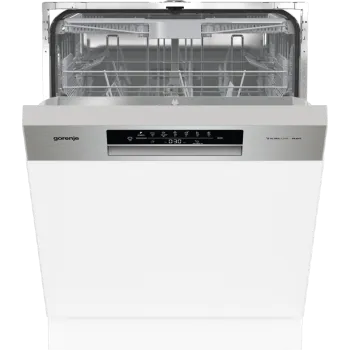 Gorenje GI643D90X beépíthető kezelőpaneles mosogatógép, 16 terítékes, automatikus ajtónyitás, 59.8x57.5x81.5 cm, inox  