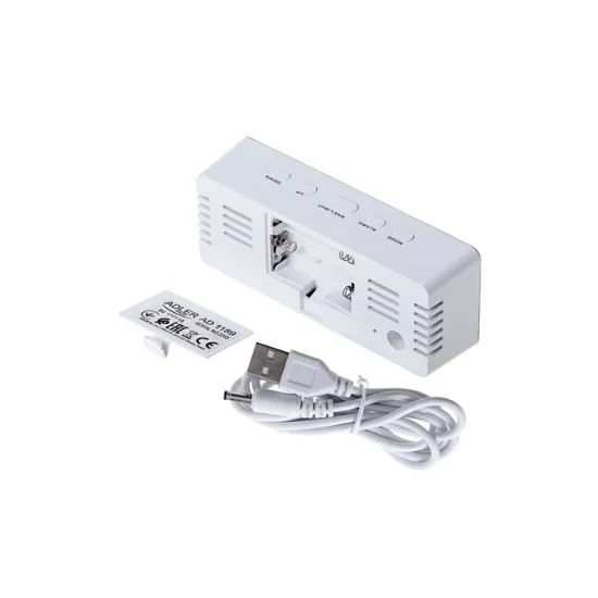 Adler AD1189W ébresztőóra 