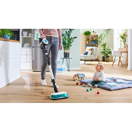 Bosch BCS71HYG3 Unlimited 7 ProHygienic Aqua vezeték nélküli álló porszívó, fehér 