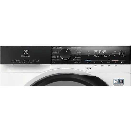 Electrolux EW8W4402QE mosó-szárítógép, ökoinverter motor, Wifi, gőz, 11/7kg, 59.7x66x84.7 cm 