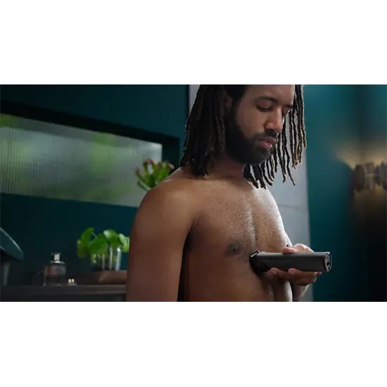 Philips MG7940/15 15az1ben multifunkcionális testszőrnyíró, fekete/ezüstszürke