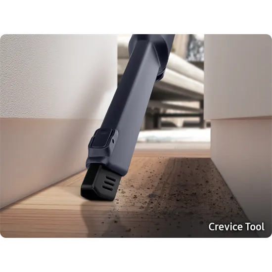 Samsung VS15A60AGR5/GE álló porszívó, 150 W, krómozott fekete szín 