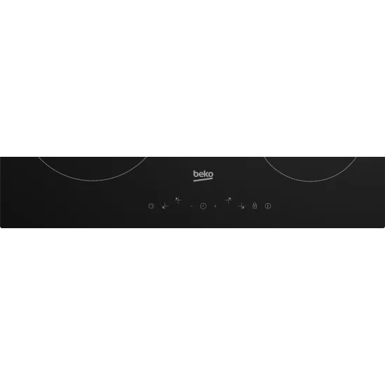 Beko HIC64403T beépíthető kerámia főzőlap, 60x51x3.7 cm, fekete 