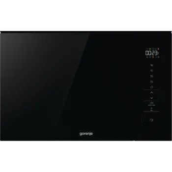 Gorenje BM201SG3DBG beépíthető mikrohullámú sütő, 20L, fekete, 38.6x59.4x31.7 cm 