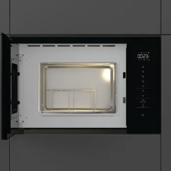 Gorenje BM201SG3DBG beépíthető mikrohullámú sütő, 20L, fekete, 38.6x59.4x31.7 cm 
