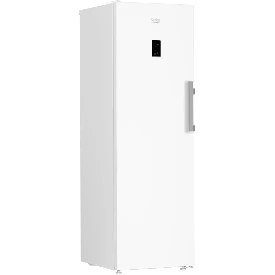 Beko B3RMFNE314W1 No Frost fagyasztószekrény, 286L, ProSmart™ inverteres kompresszor, 59.7x70.9x186.5 cm