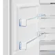 Beko B3RMFNE314W1 No Frost fagyasztószekrény, 286L, ProSmart™ inverteres kompresszor, 59.7x70.9x186.5 cm