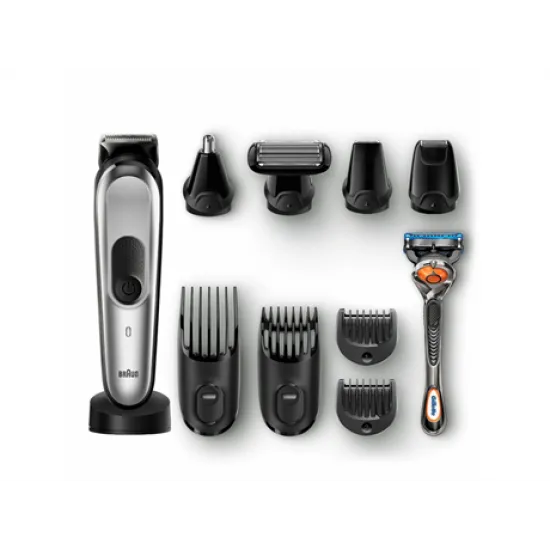 Braun MGK 7920TS multifunkciós testszőrnyíró, ezüst szín 