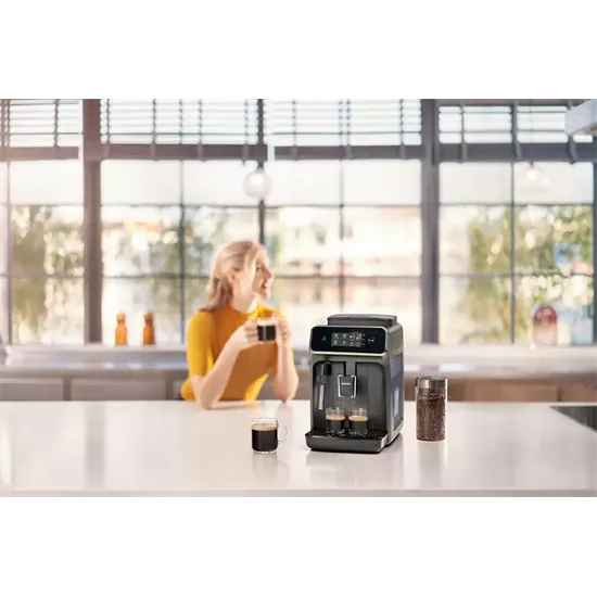 Philips EP2224/10 Series 2200 automata darálós kávéfőző, 1.8L, 1500W, kasmírszürke