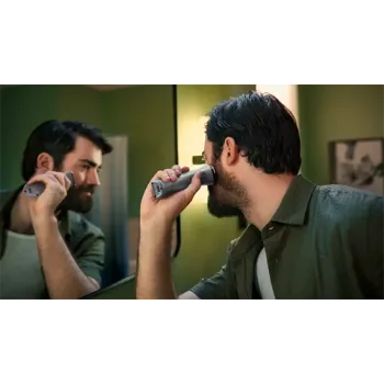 Philips MG5920/15 10az1ben mulltifunkciós testszőrnyíró, szürke/inox/fekete