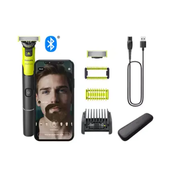 Philips QP4631/65 5az1ben multifunkcionális testszőrnyíró, limezöld/grafitszürke 