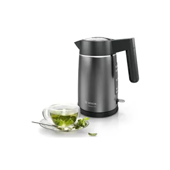 Bosch TWK5P475 vízforraló, 2400W, 1.7L, klasszikus szürke kristály/sötétszürke szín 