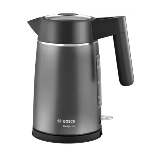 Bosch TWK5P475 vízforraló, 2400W, 1.7L, klasszikus szürke kristály/sötétszürke szín 