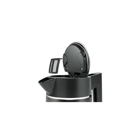Bosch TWK5P475 vízforraló, 2400W, 1.7L, klasszikus szürke kristály/sötétszürke szín 